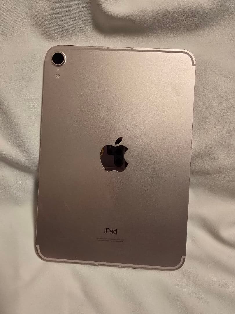 Apple iPad mini 第6世代 セルラー 64GB ピンク ケース付き