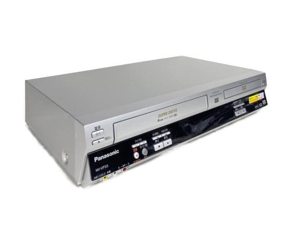 Panasonic ビデオ一体型DVDプレーヤー NV-VP33-S