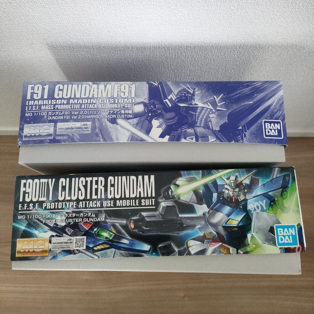 MG 1/100 F90IIIY クラスターガンダム Ｆ91 ハリソン・マディン