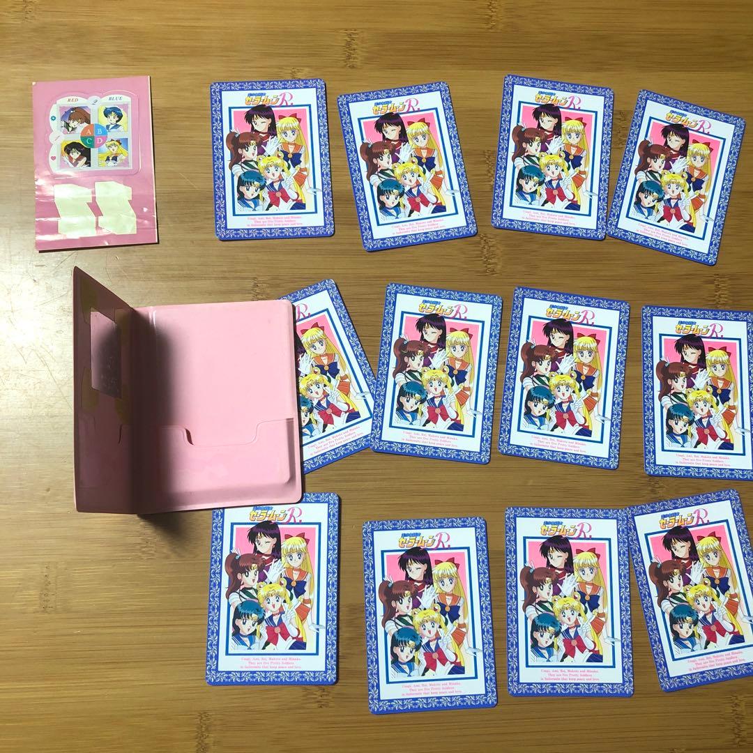 セーラームーンシール付きカードケース