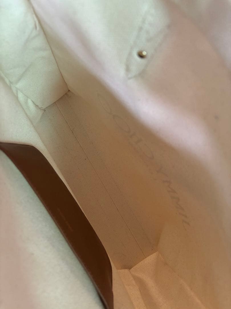 ジミーチュウ　キャンバストートバック