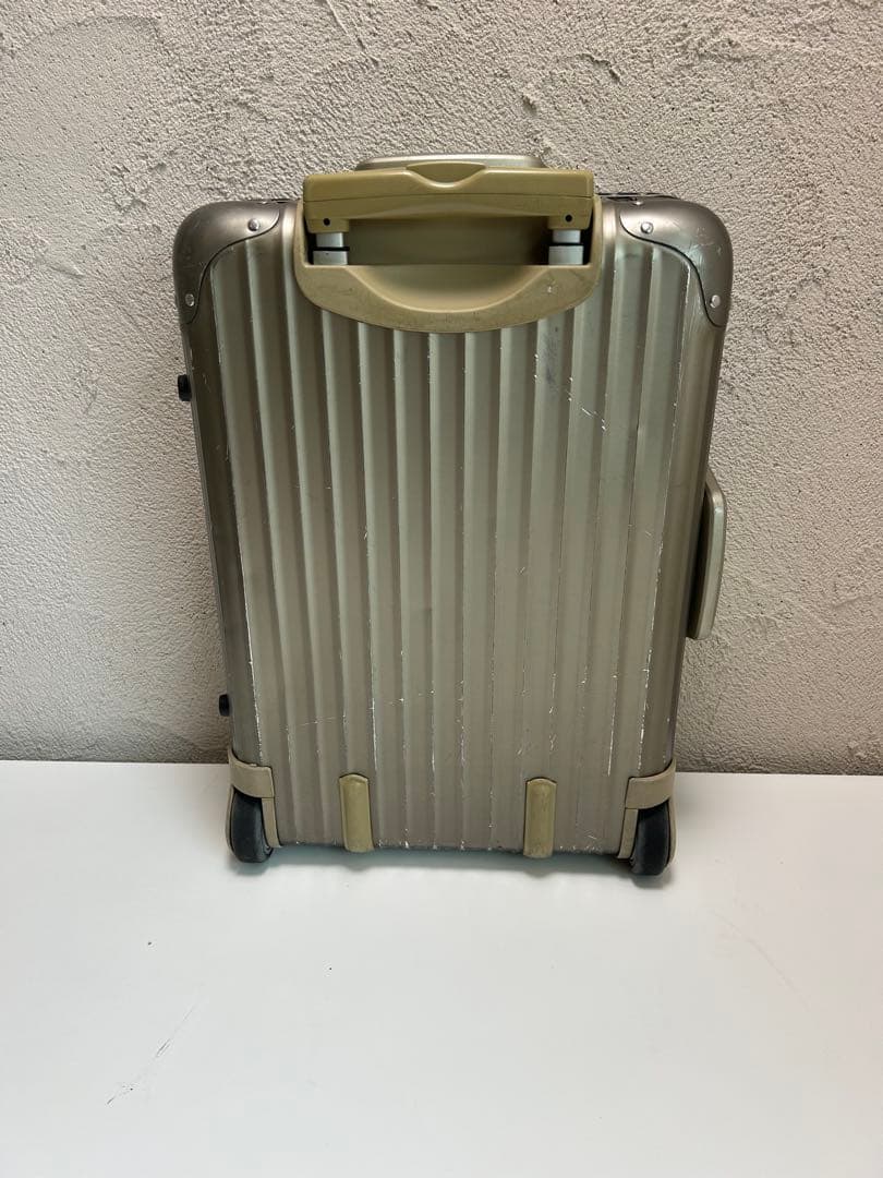 RIMOWA 「Topas Check-in M」チタニウムシャンパンゴールド
