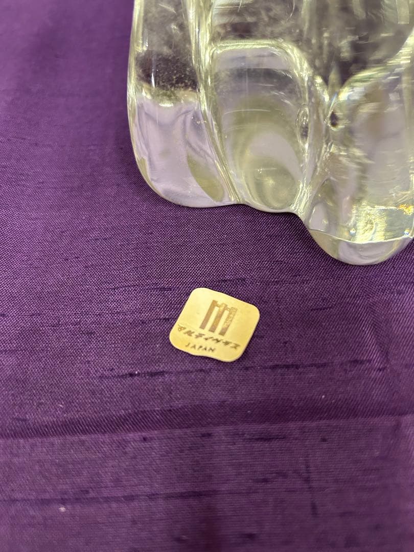 火の鳥マルティクリスタル　ガラス製置物