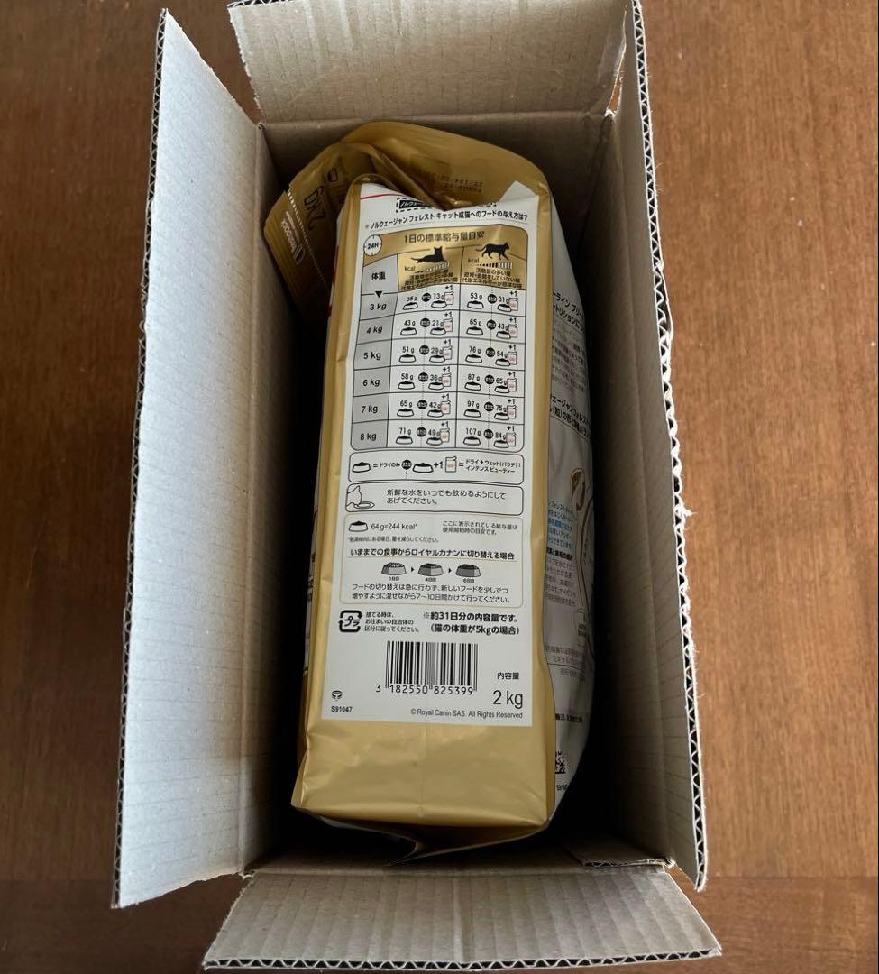 ロイヤルカナン　ノルウェージャンフォレストキャット　2Kg×2袋