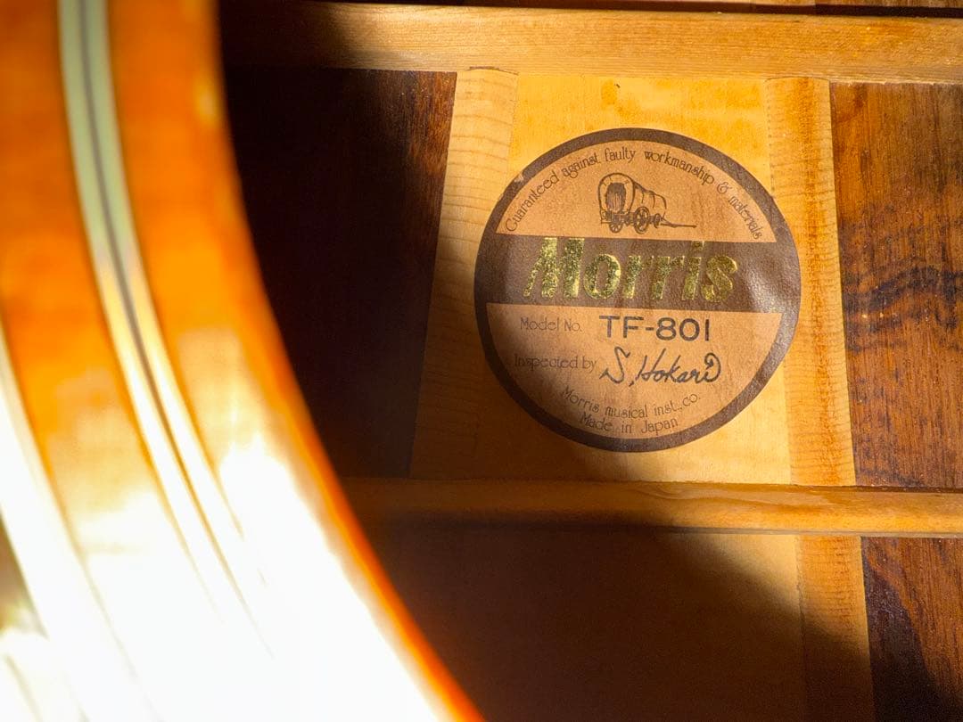 モーリス　TF801 Morris ハカランダ　アコースティックギター 中古品