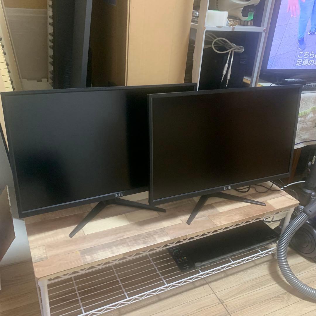 Irie ディスプレイモニター 2台セット　アダプタ無し