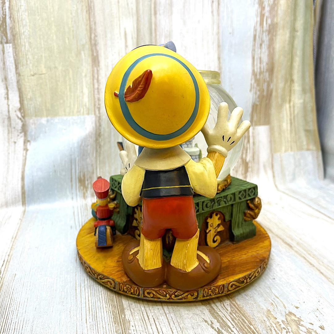 レア★ピノキオ フィガロ★スノーグローブ スノードーム フィギュア オルゴール