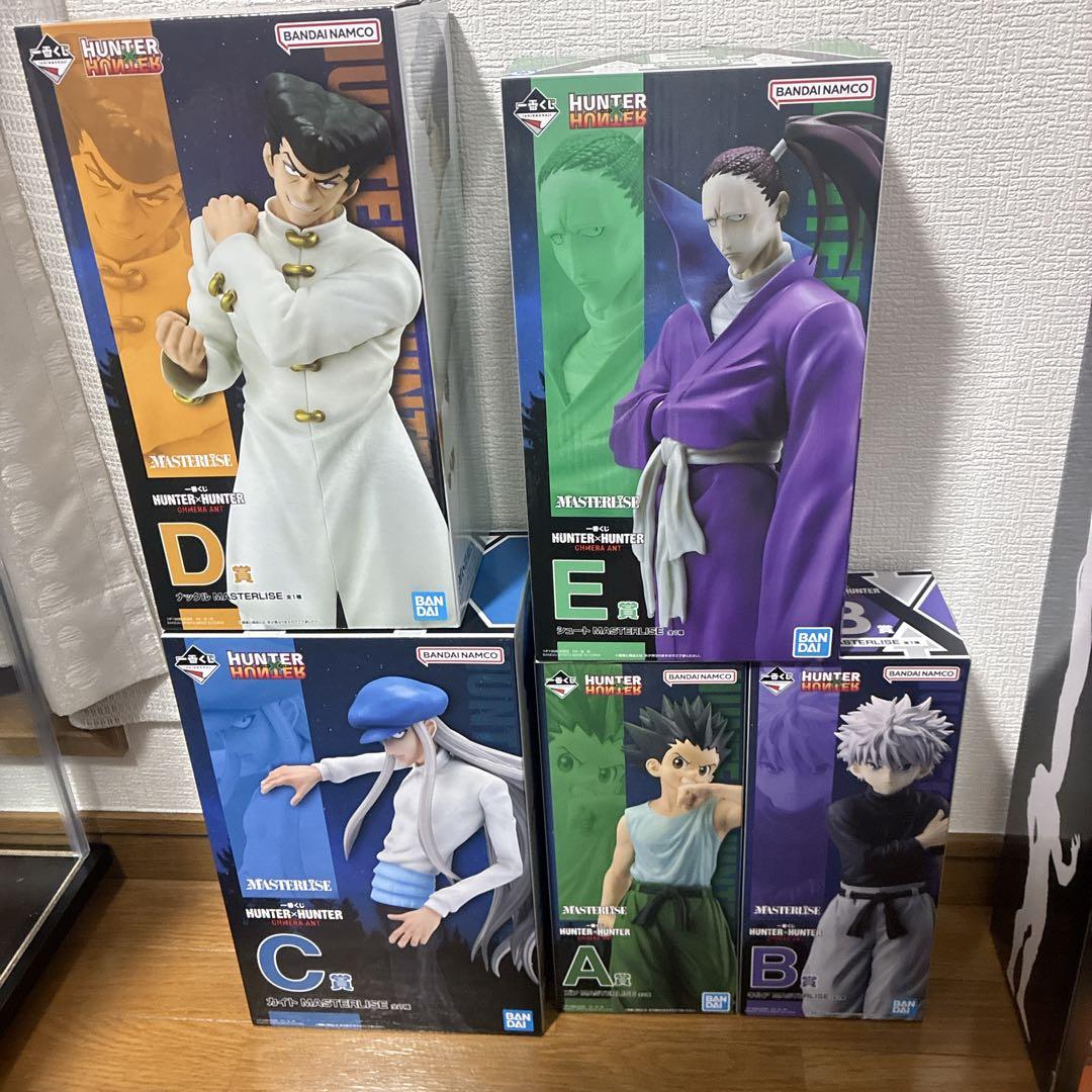 一番くじ　ハンターハンター　キメラアント編　フィギュア　6点セット