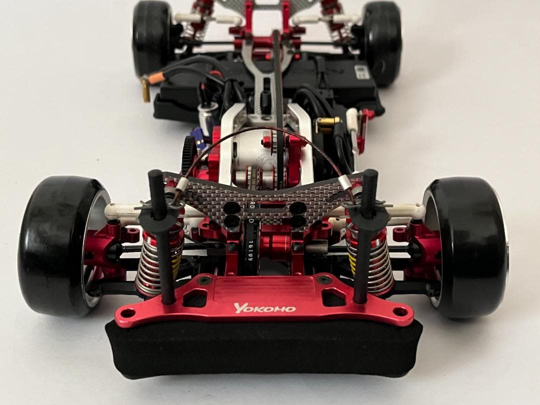 ヨコモ 1/10 ドリパケ DRB SSG レッド 一部メカ付 受信機無 完成品