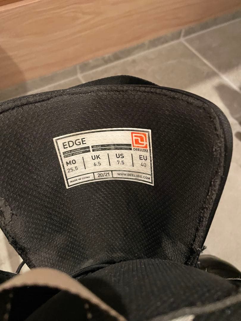 Y*u様 美品 DEELUXE EDGE 20-21スノーボードブーツ 25.5