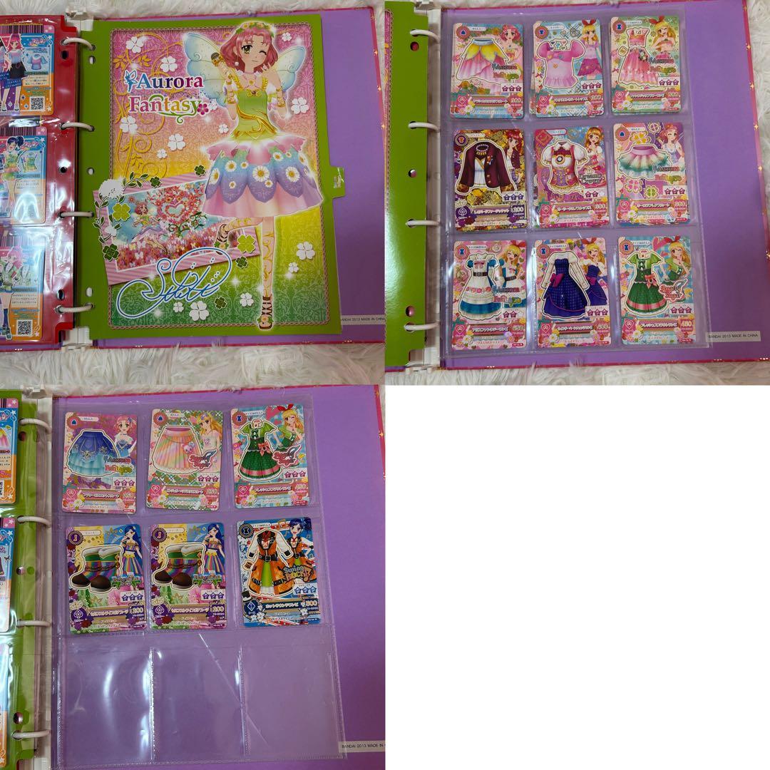 バインダー3点&アイカツカード190枚 まとめ売り