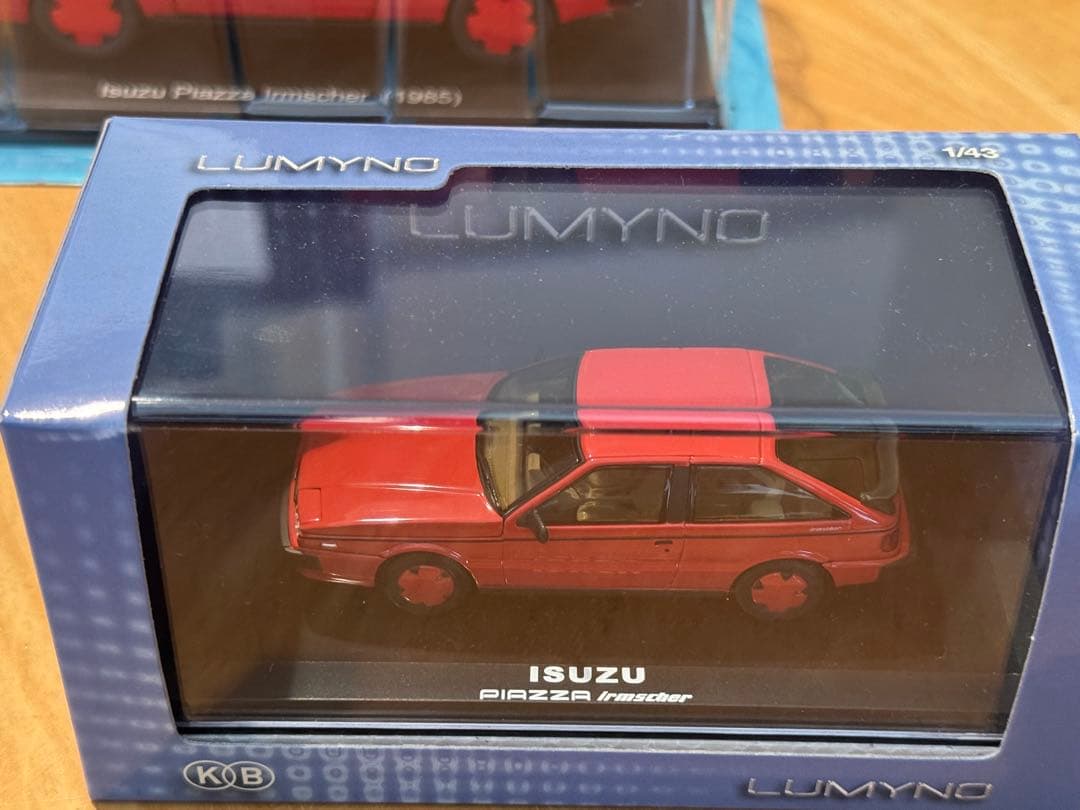 1/24 1/43 2台セット　Isuzu Piazza Irmscher