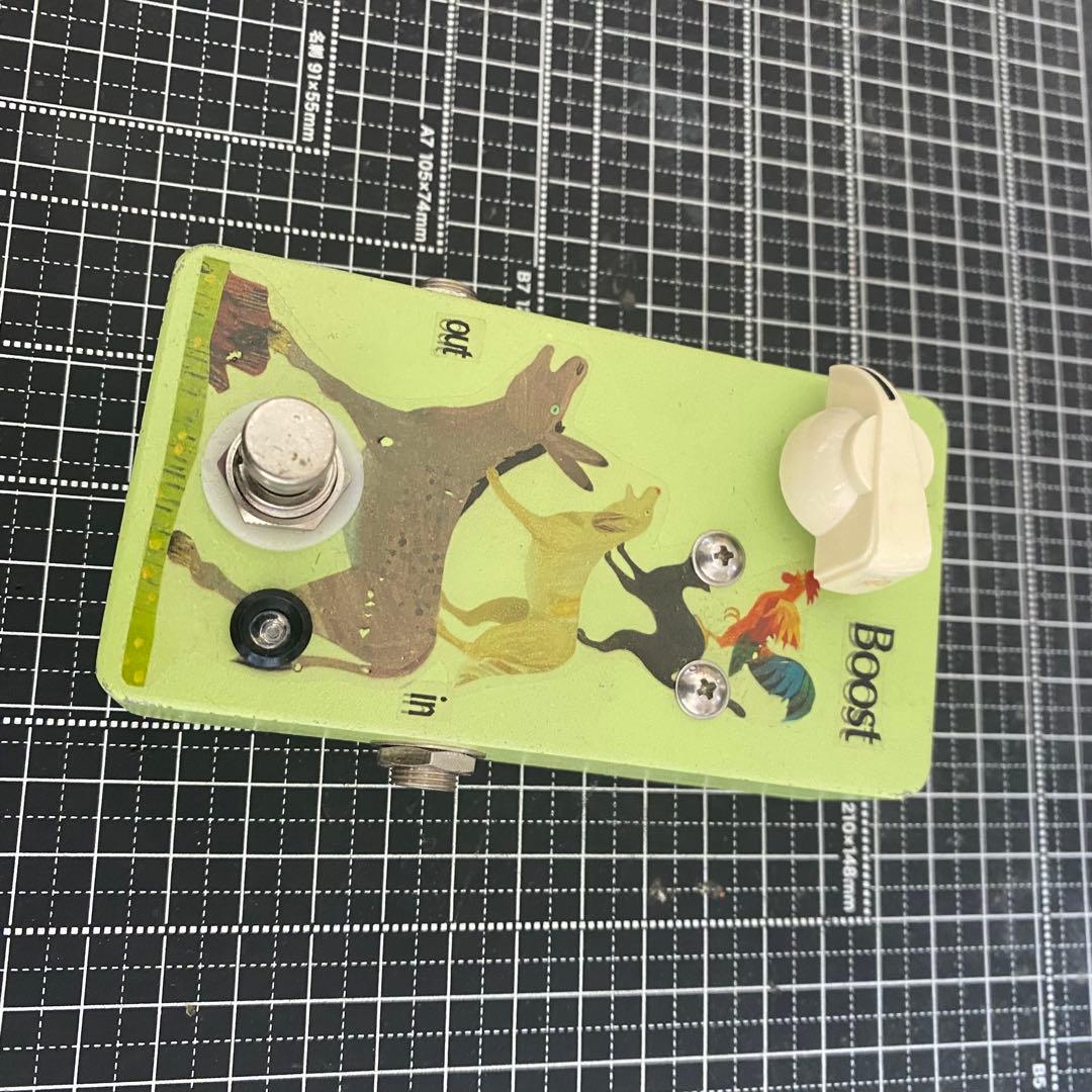 エレキギター用 コンパクトオーバードライブ個人ビルダー制作自作エフェクター