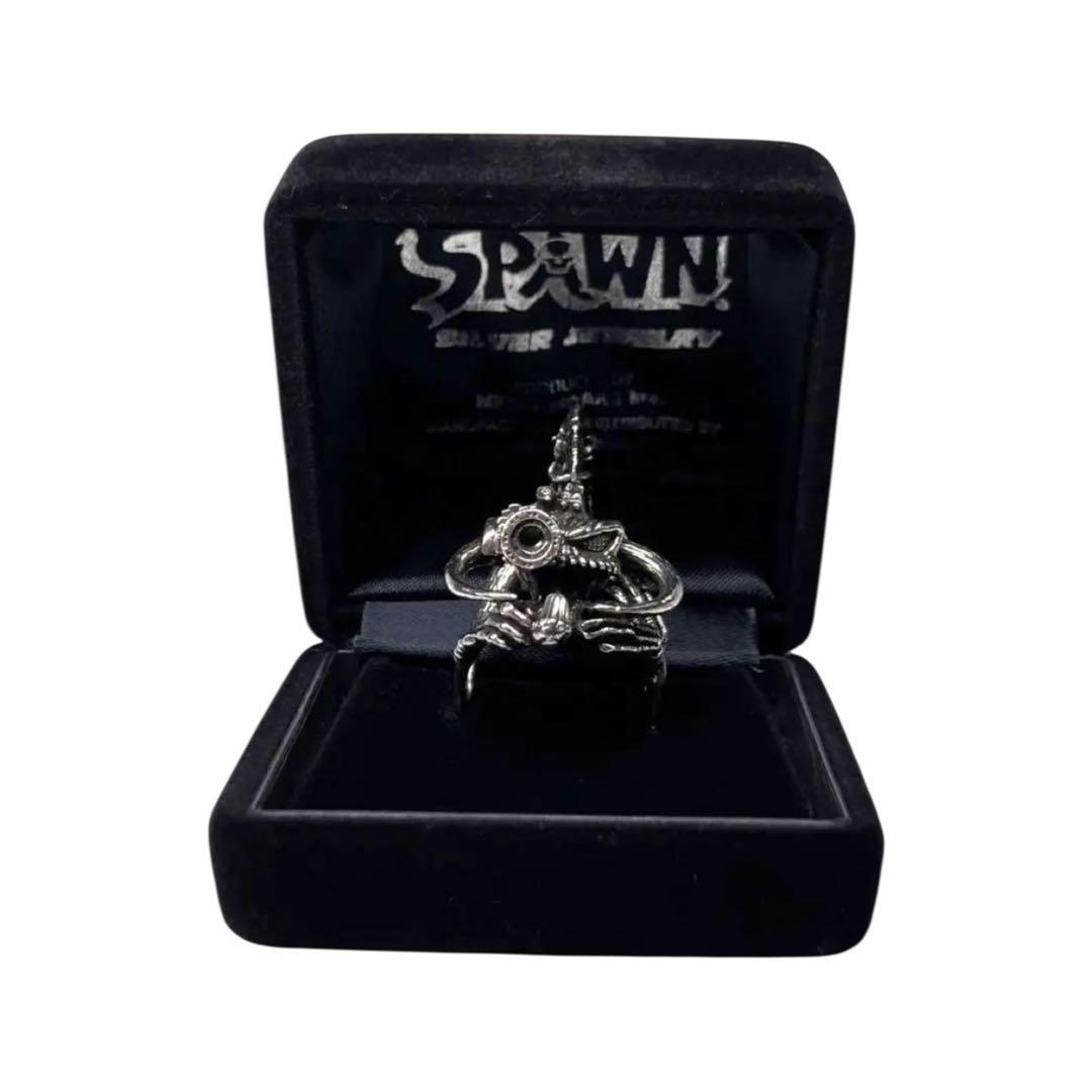 JAP工房 SPAWN サイバーバイオレーター 17号 シルバーリング 90s