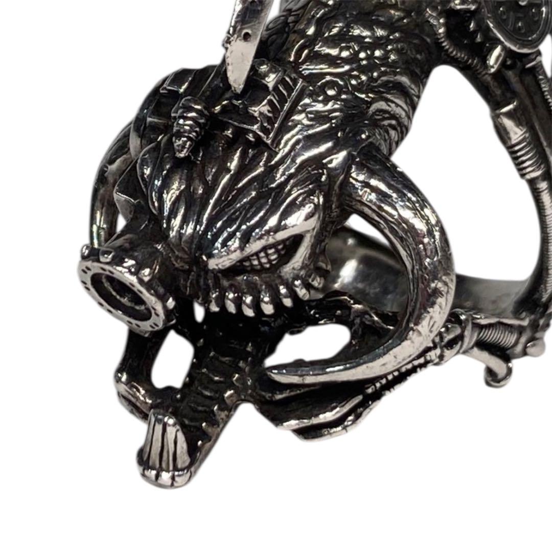 JAP工房 SPAWN サイバーバイオレーター 17号 シルバーリング 90s