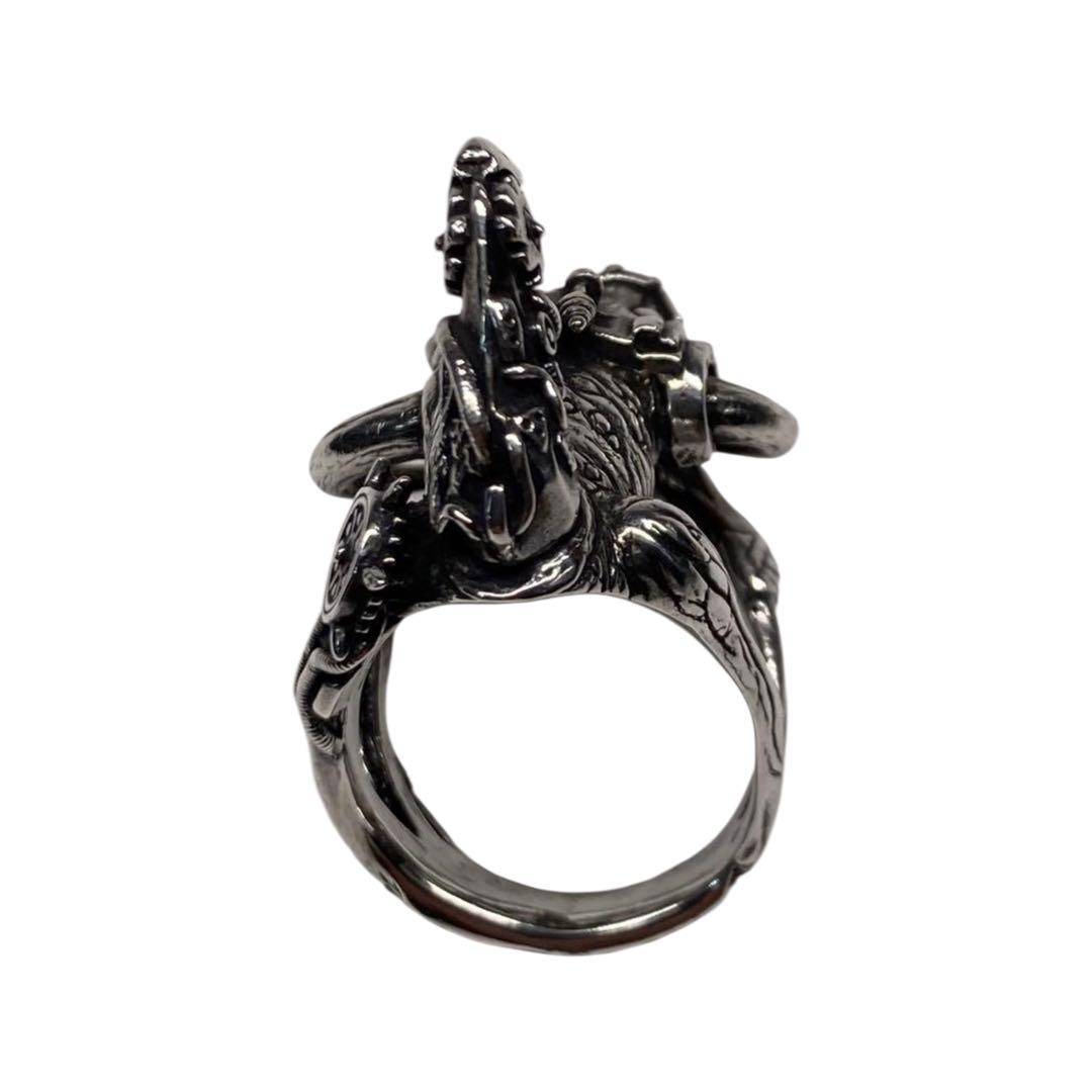 JAP工房 SPAWN サイバーバイオレーター 17号 シルバーリング 90s