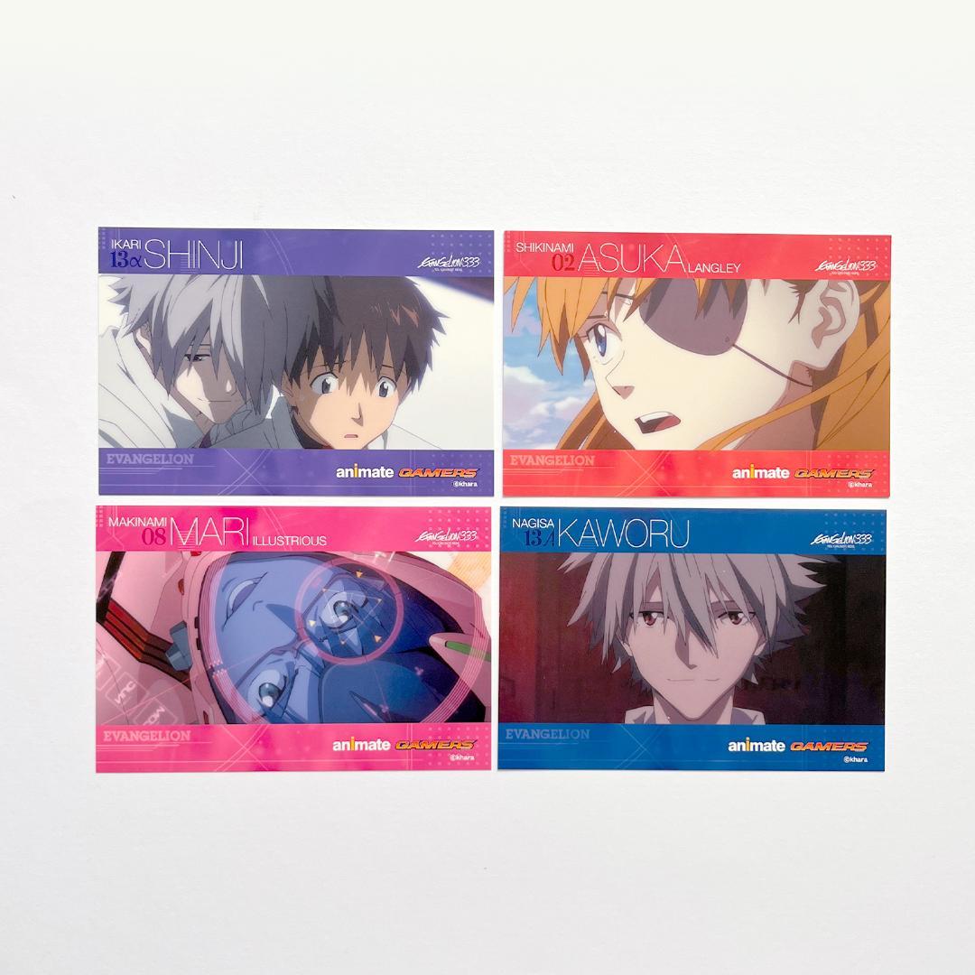 エヴァンゲリオン ポストカード41枚&ポストカード収納ファイル