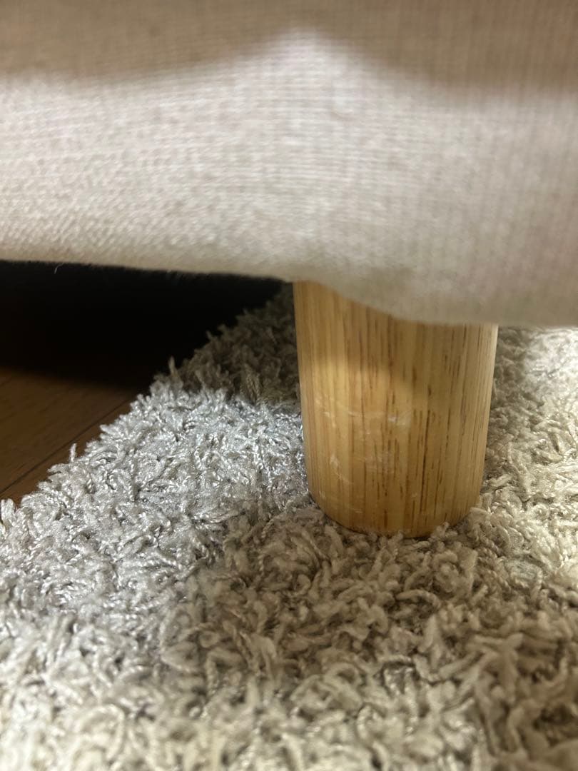 もちぽにょ様　無印　オットマン 幅80cm