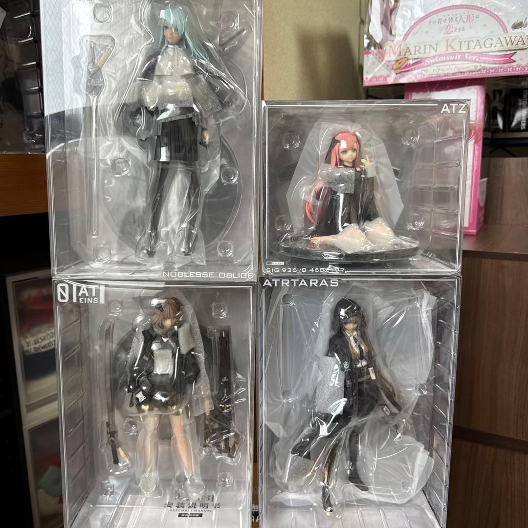 A-Z:［B］［C］ ［D］ ［S］ 1/7スケール完成品フィギュア 4体セット