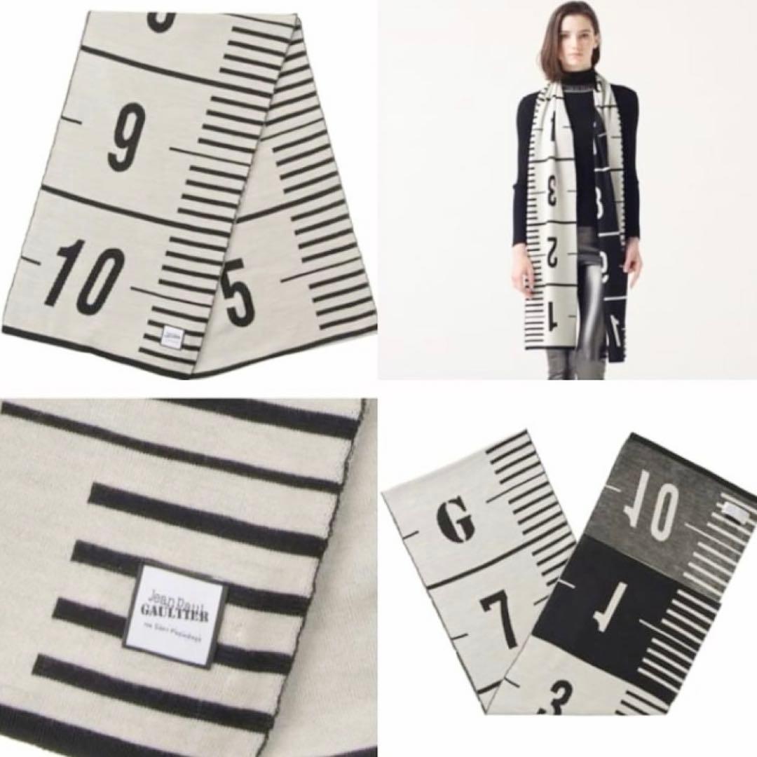新品✨️ ジャンポールゴルチエ マフラー メジャー柄 ウール 限定完売品✨️