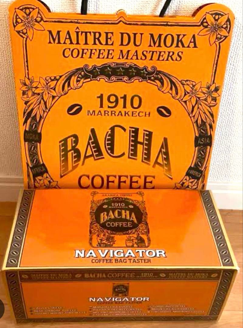 日本未発売　バシャコーヒー　Bacha Coffee 25個入　袋付ショッパー付