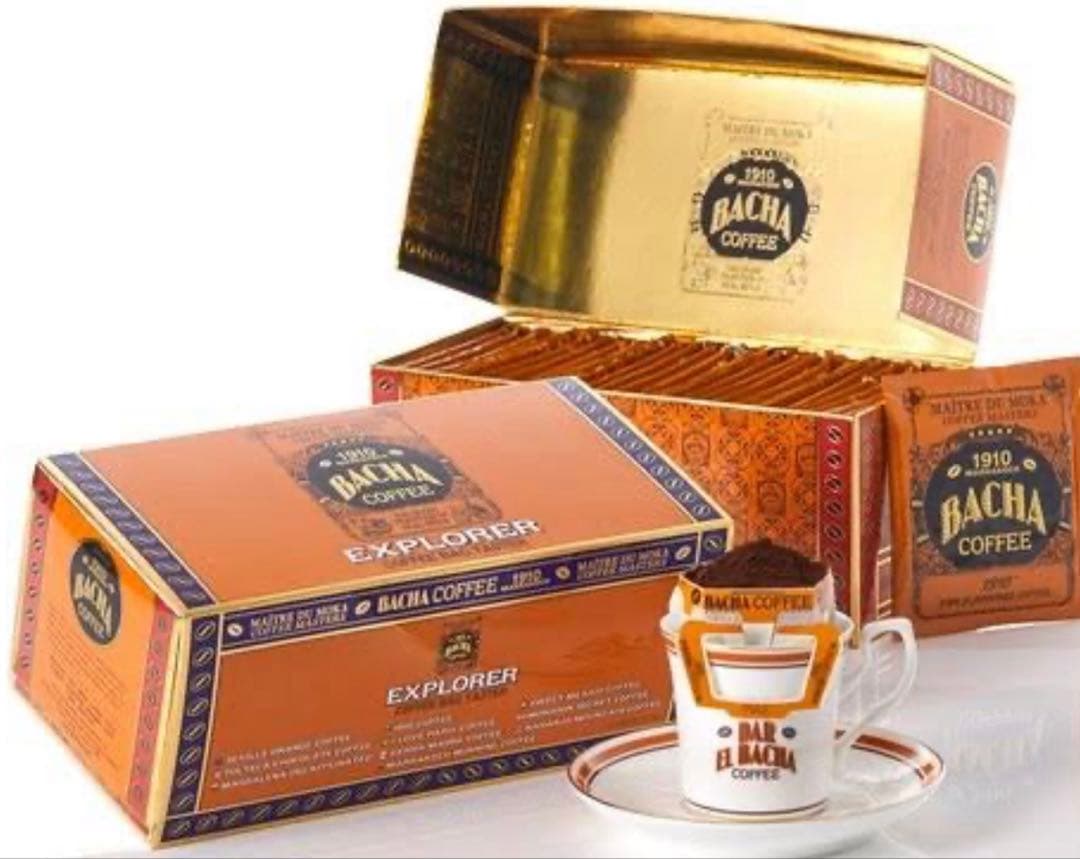 日本未発売　バシャコーヒー　Bacha Coffee 25個入　袋付ショッパー付