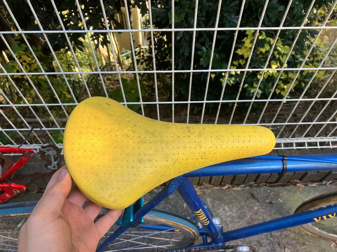 【値下げ可】vivalo NJS ピスト バイク クロモリ 青 NITTO 競輪