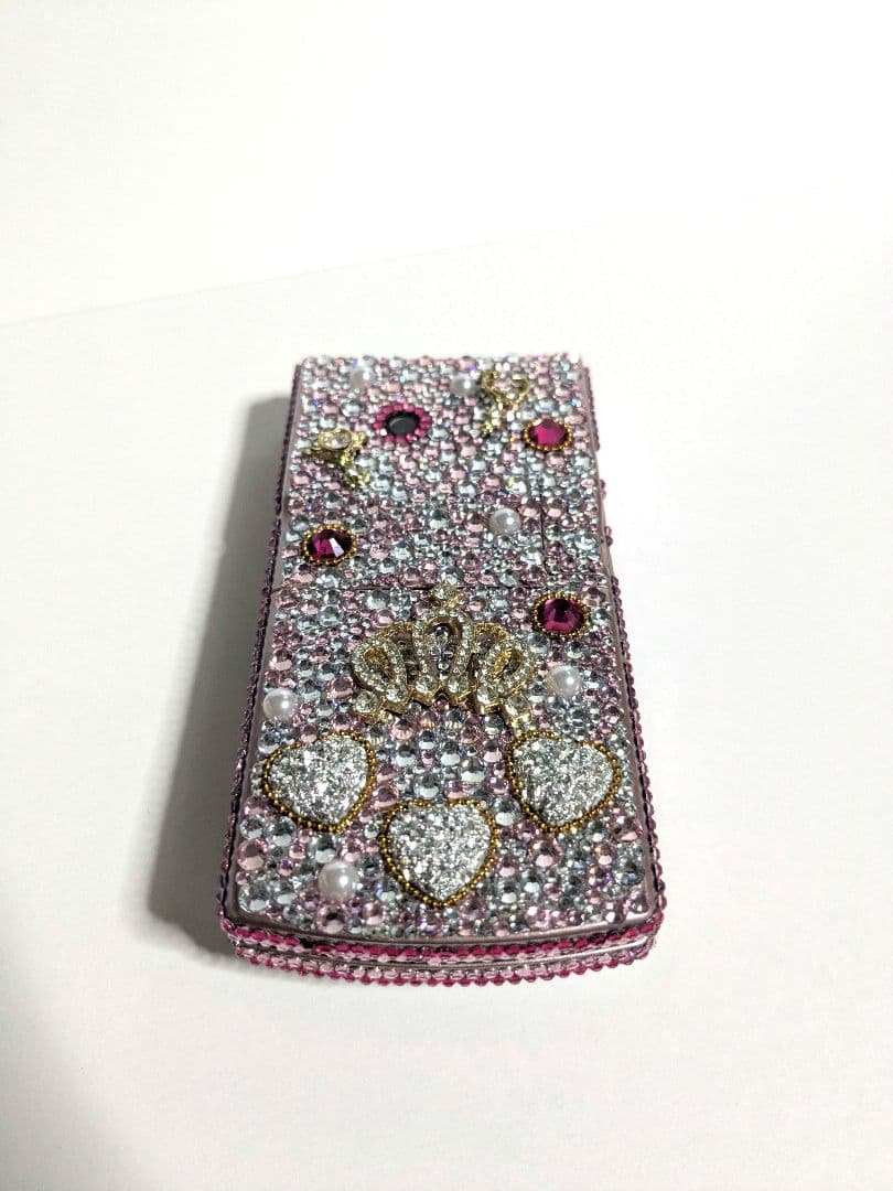 【リボン】デコ電/平成レトロ/ガラケー/ギャル/GAL/キティ/凸電