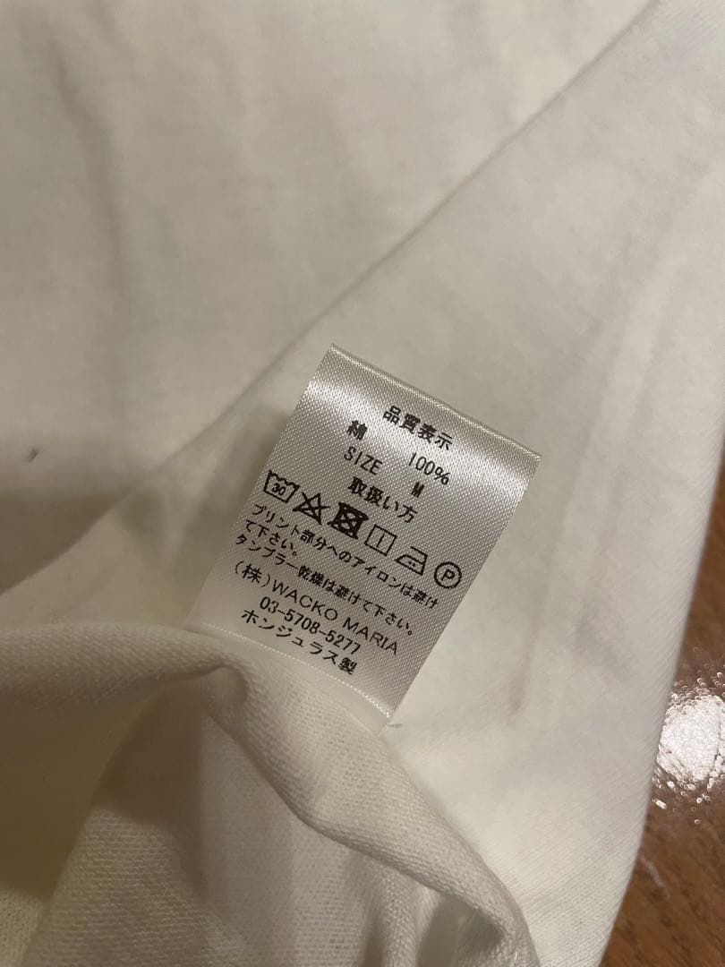（新品・未使用）ワコマリア×ネックフェイス　プリントロゴTシャツ