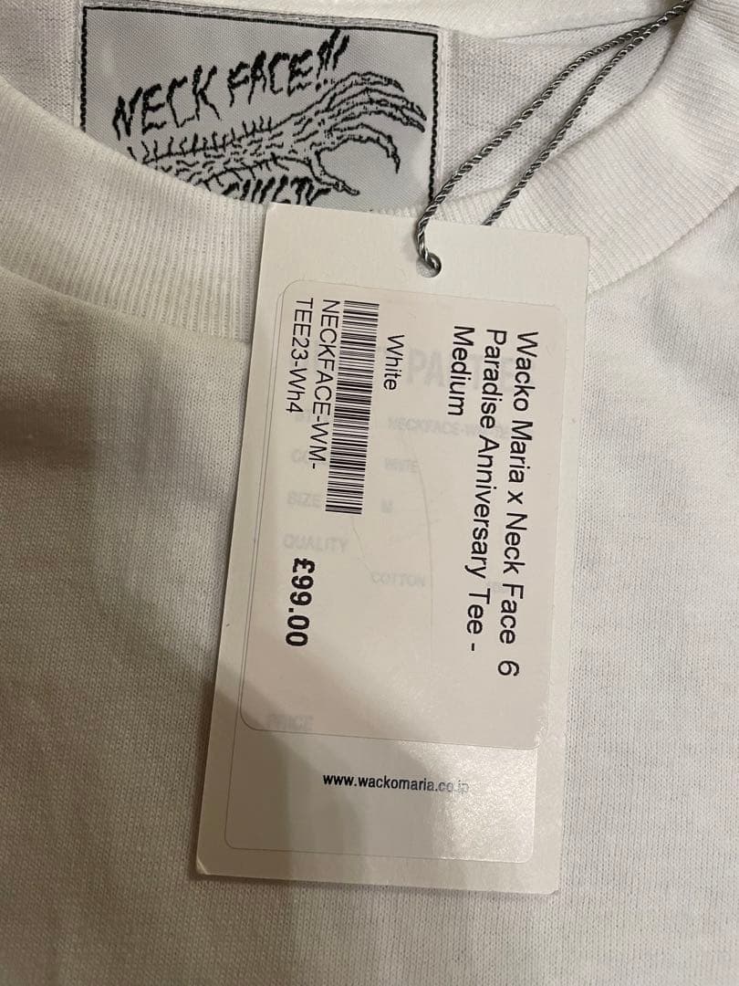 （新品・未使用）ワコマリア×ネックフェイス　プリントロゴTシャツ