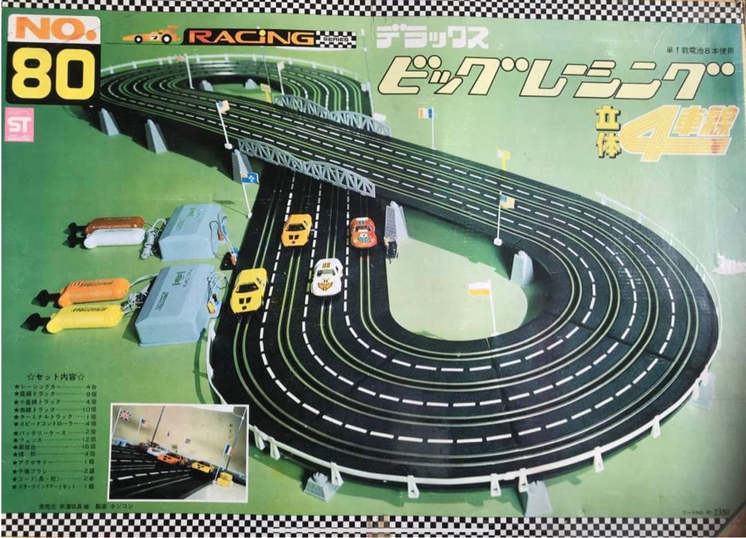 ヨネザワ　ビッグレーシングNO.80 解説書・元箱あり　稀少　ヴィンテージ