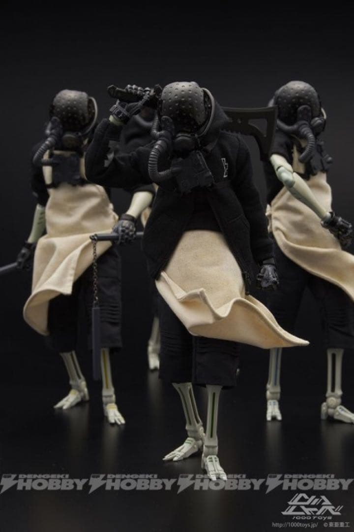 3体 セット 対鹵獲転用体班 青磁 緑斑 赤霧 合成人間 千値練 東亜重工