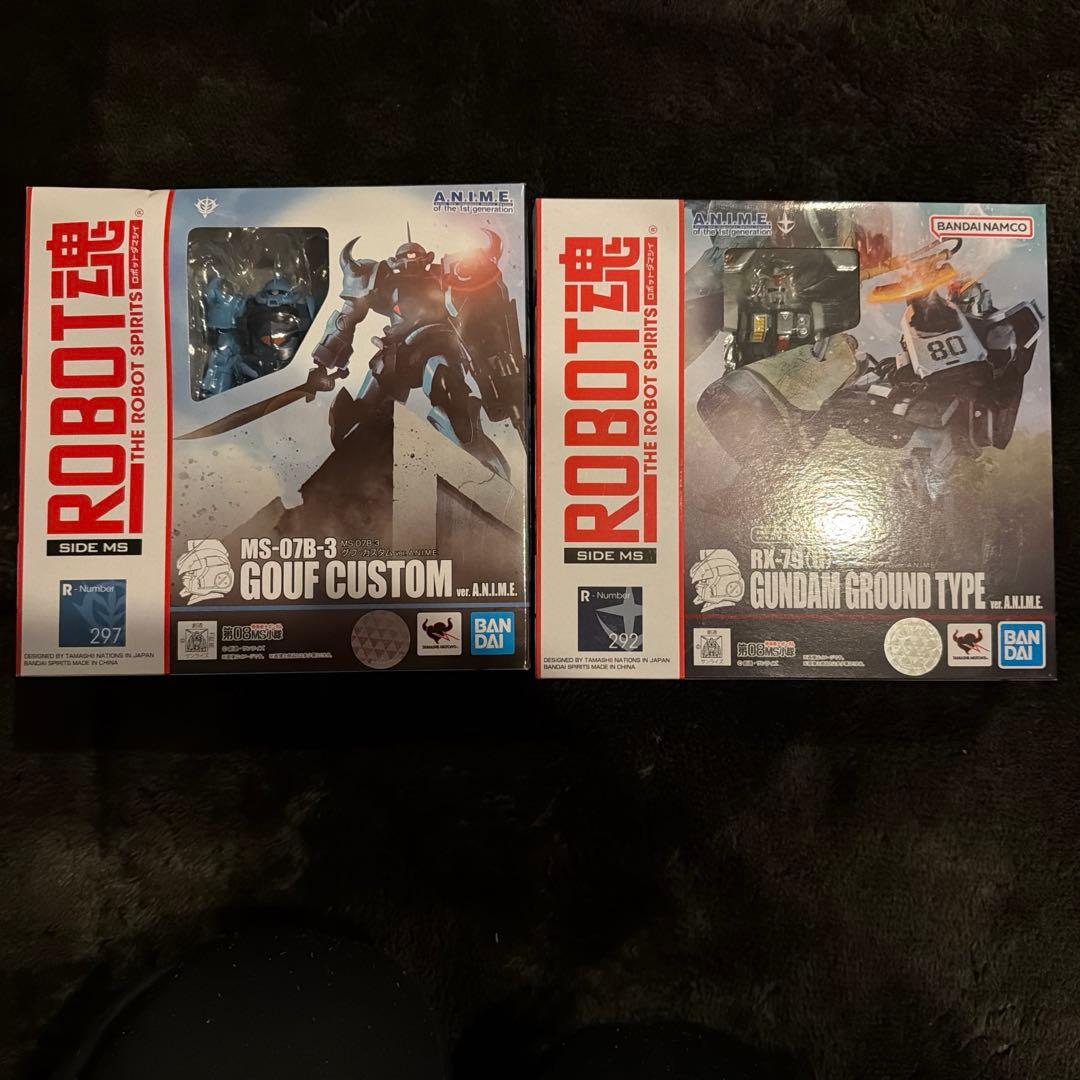 ROBOT魂　グフカスタム　陸戦型ガンダム　ver. A.N.I.M.E