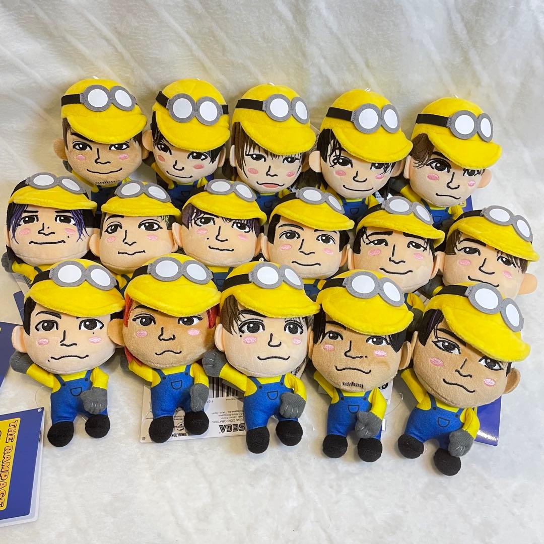 THERAMPAGE×MINIONミニぬいぐるみ ～コスプレデザイン～　全種