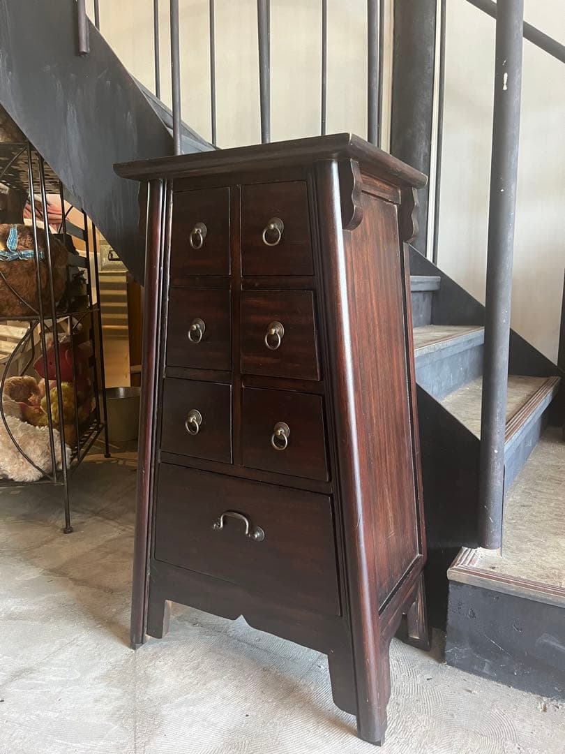 ヴィンテージチェスト　薬箪笥