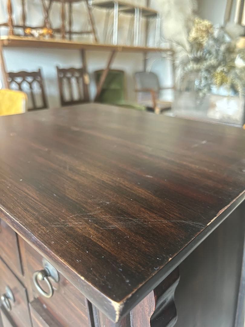 ヴィンテージチェスト　薬箪笥