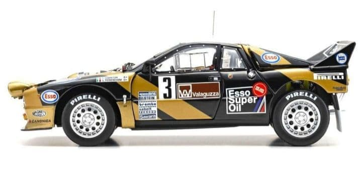 京商オリジナル 1/18 ランチア ラリー 037 1985 タルガ・フローリオ