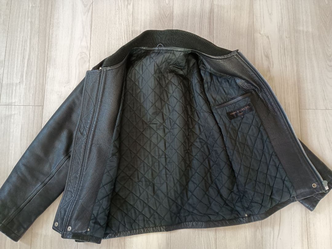 コム・デ・ギャルソン・オム　シングルライダースジャケット