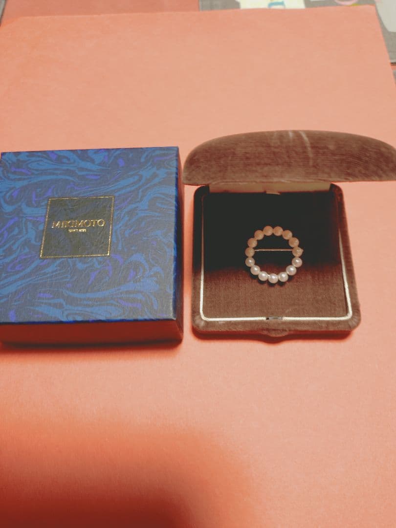 MIKIMOTO 真珠ブローチ