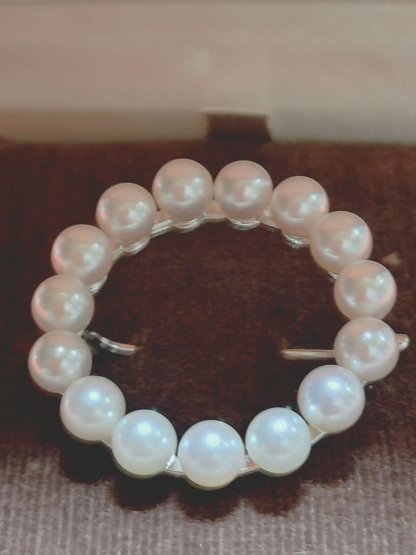 MIKIMOTO 真珠ブローチ