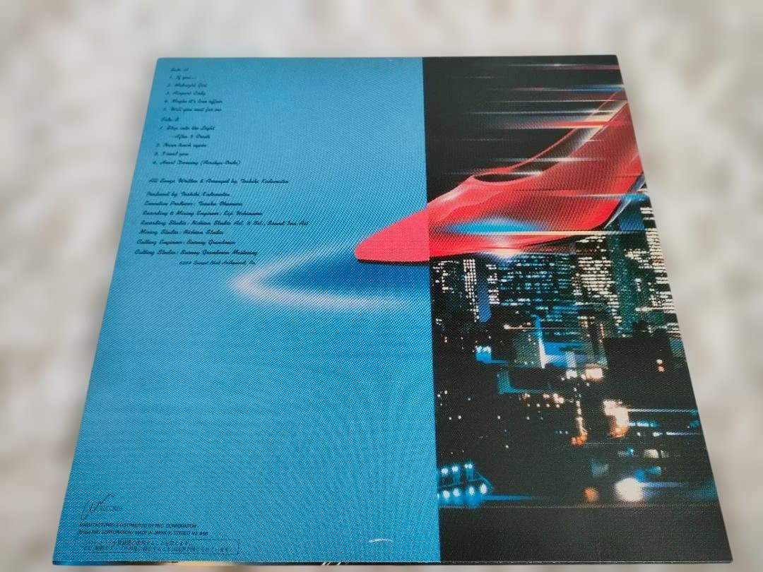 角松敏生 AFTER 5 CLASH　LPレコード