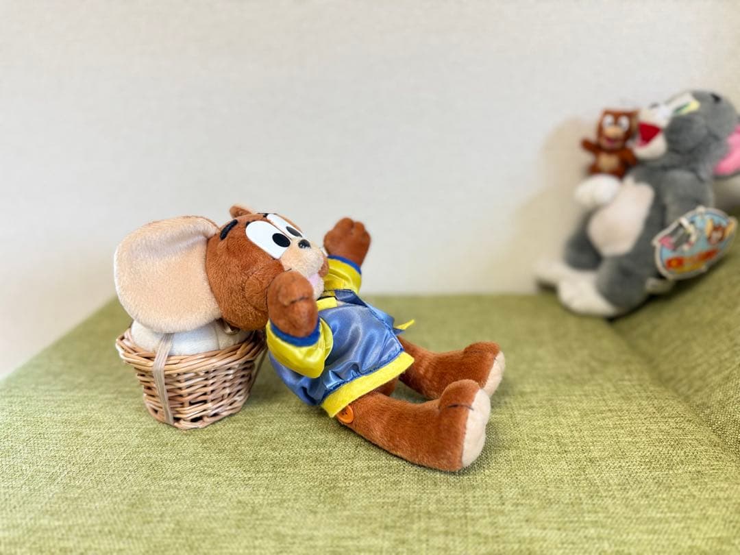 【激レア】当時物 希少品 トムとジェリー ぬいぐるみ 2個セット