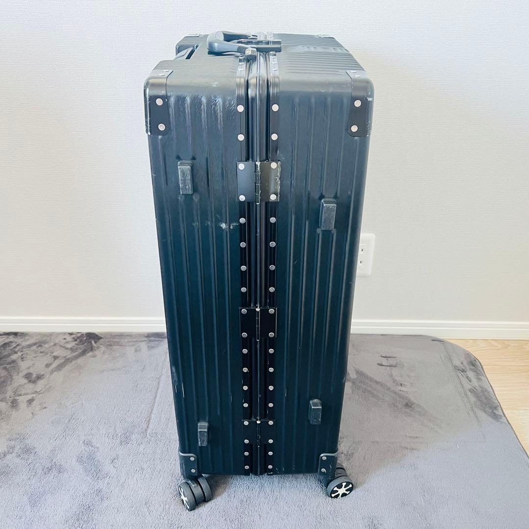 【TABITORA】 90L ブラック　スーツケース　キャリーバッグ　大型　旅行