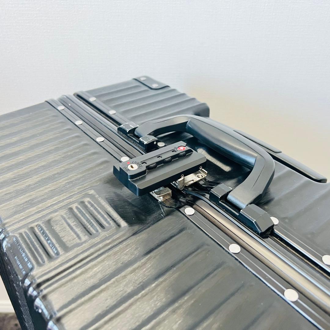 【TABITORA】 90L ブラック　スーツケース　キャリーバッグ　大型　旅行