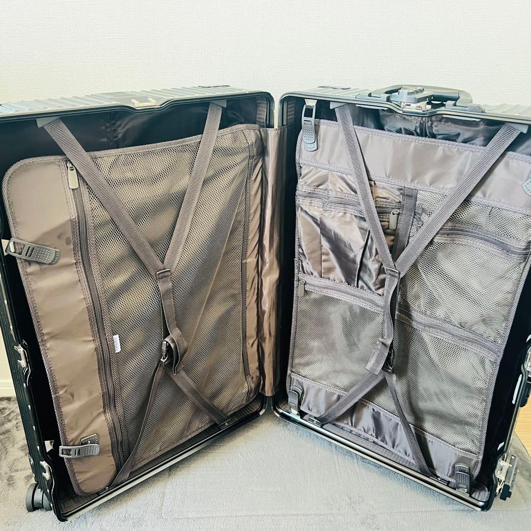 【TABITORA】 90L ブラック　スーツケース　キャリーバッグ　大型　旅行