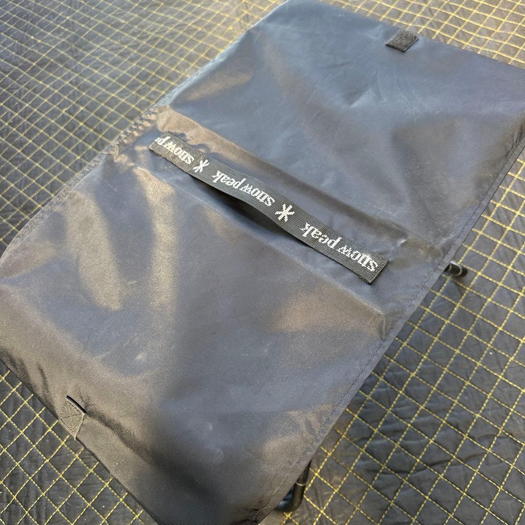 焚火myテーブル 雪峰祭限定　ブラック　中古