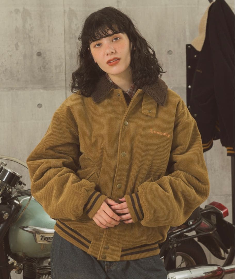 Zooodle コーデュロイボアジャケット