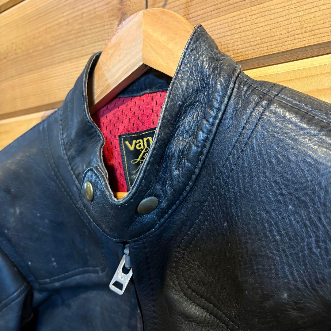 【専用商品】VANSON バンソン ライダース ジャケット 38（送料込み）