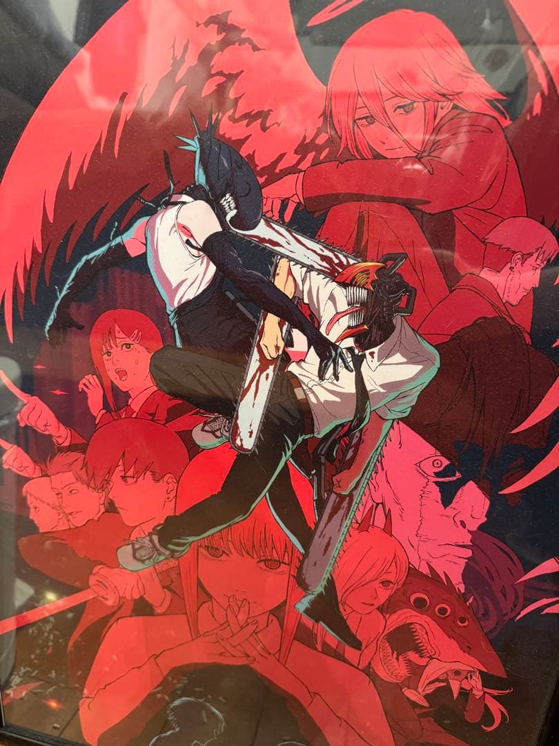 チェンソーマンレゼ編　ポスター2点セット(B3額縁付き)