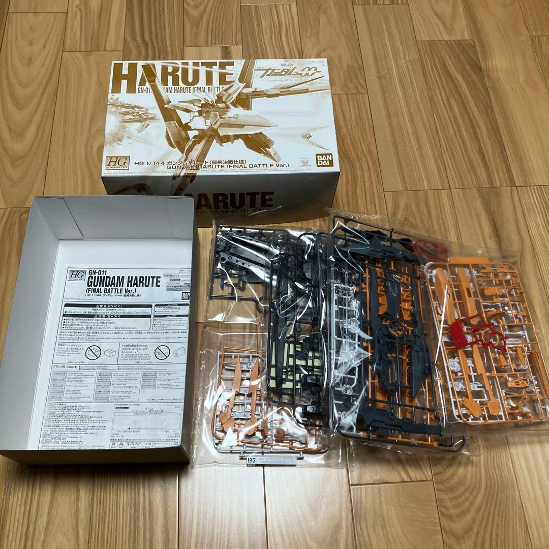 HG ダブルオークアンタ ラファエル サバーニャ ハルート最終決戦仕様セット